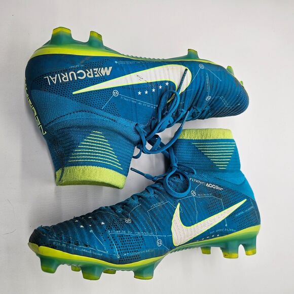 Nike Mercurial Superfly 5 V Elite FG Neymar Sz 8 US Blue Orbit NJR 921499-400 main image 6